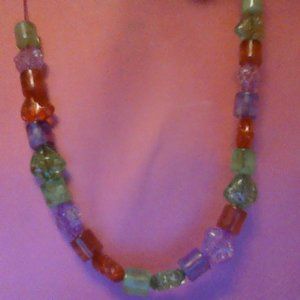 I am selling a rinestone Homemade childrens necelece